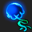 Dark Background Blue Bauble Lamp.png